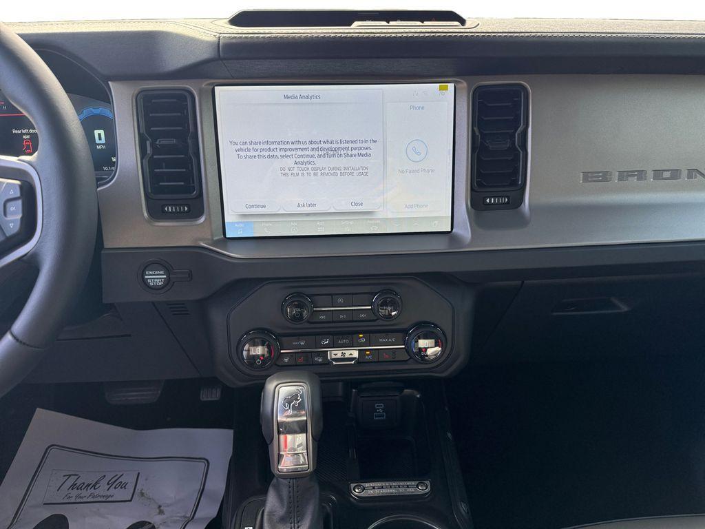 new 2025 Ford Bronco car, priced at $52,183