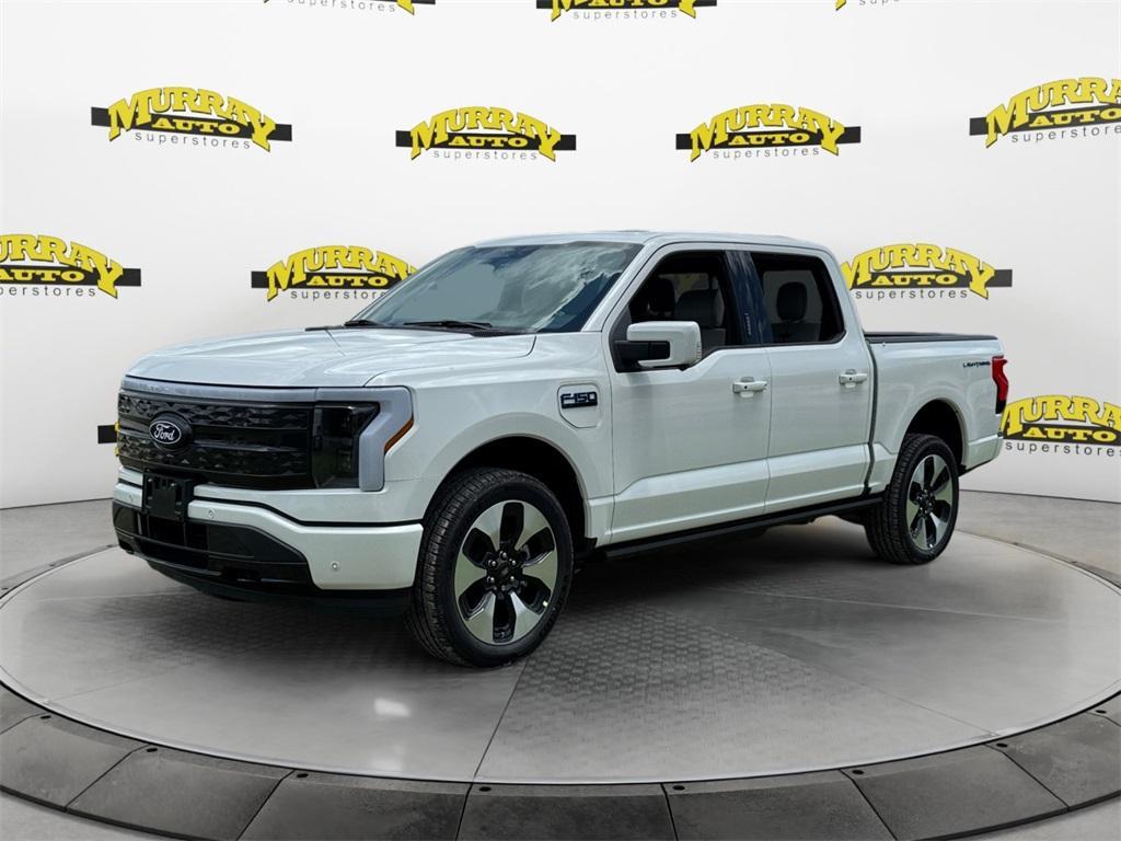 new 2025 Ford F-150 Lightning car, priced at $89,955