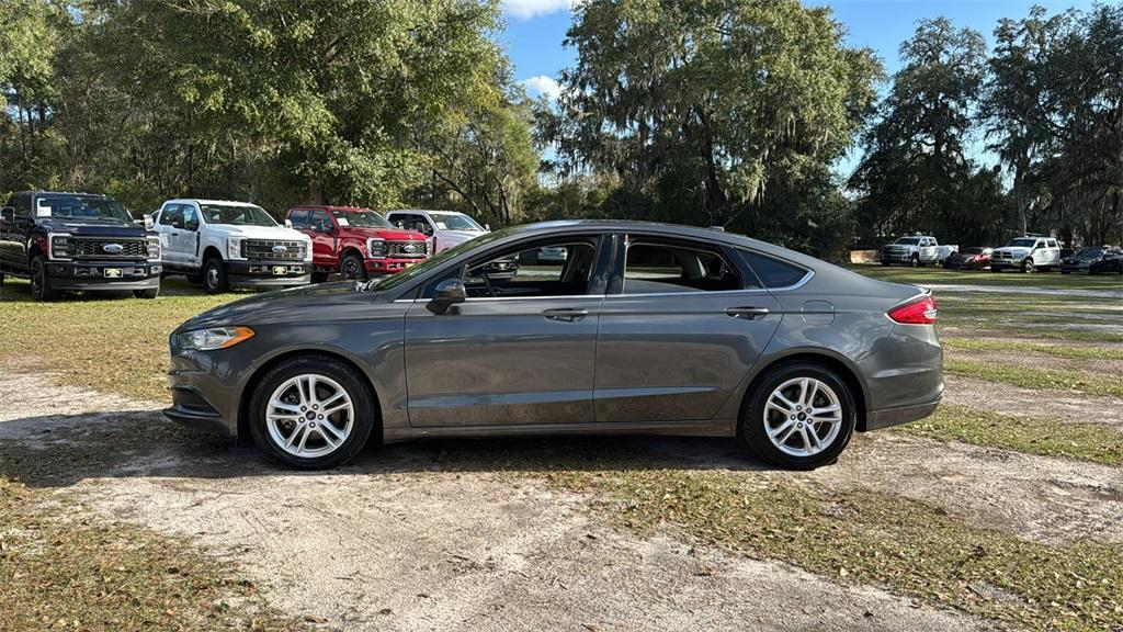 used 2018 Ford Fusion car, priced at $15,244