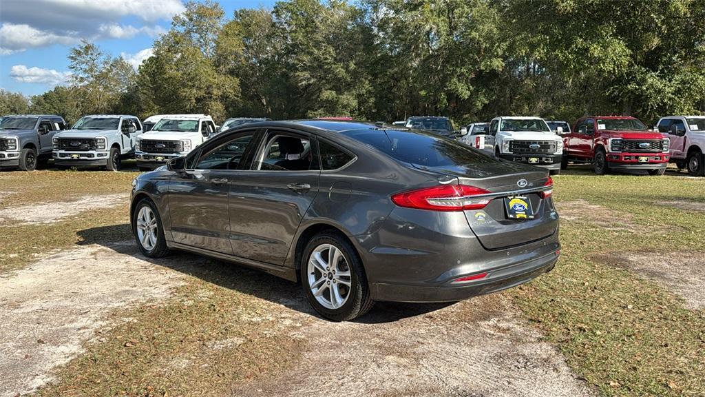 used 2018 Ford Fusion car, priced at $15,244