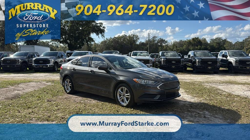 used 2018 Ford Fusion car, priced at $15,244