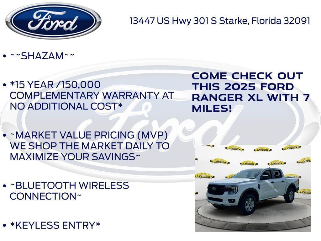 new 2025 Ford Ranger car, priced at $32,754