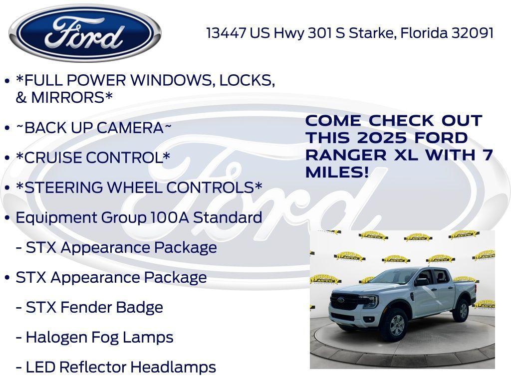 new 2025 Ford Ranger car, priced at $32,754