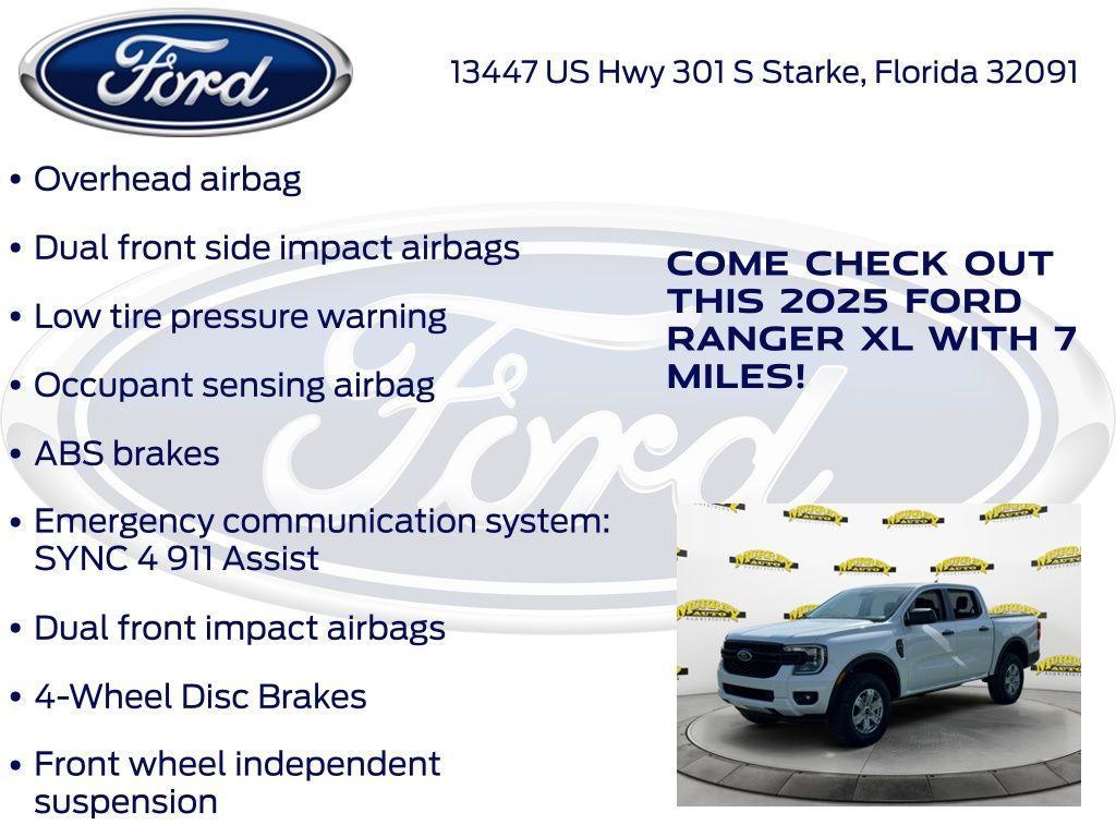 new 2025 Ford Ranger car, priced at $32,754