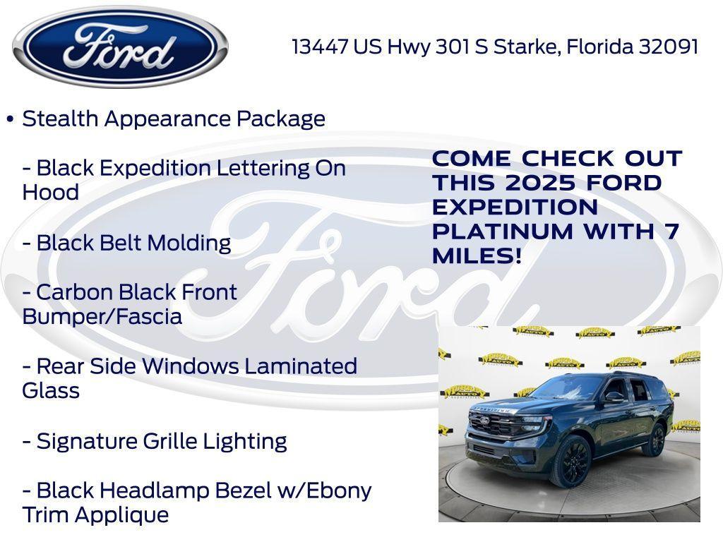 new 2025 Ford Expedition car, priced at $82,450
