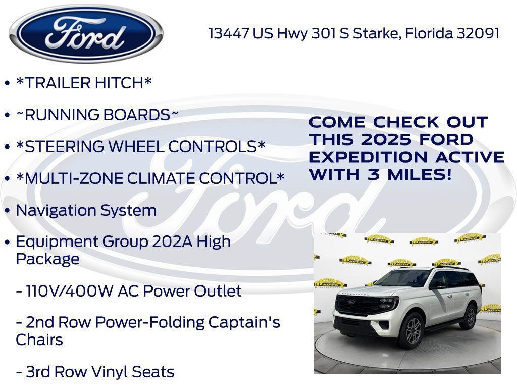 new 2025 Ford Expedition car, priced at $71,285
