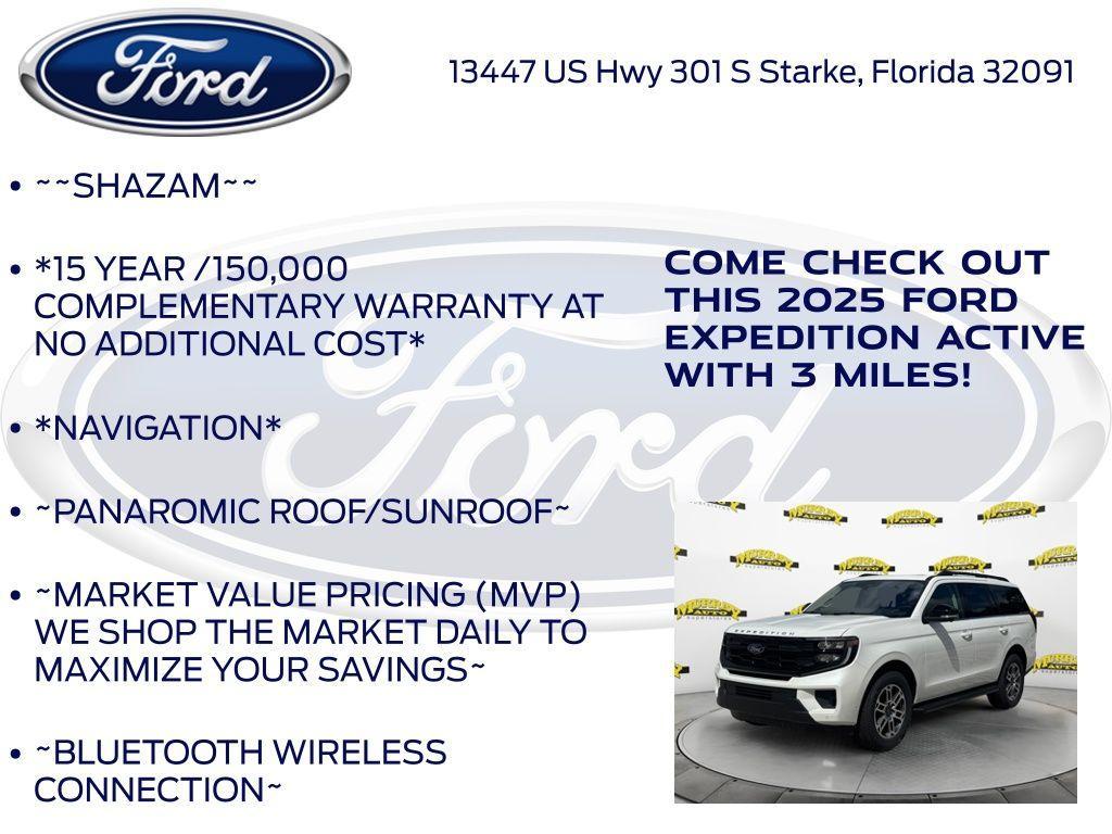 new 2025 Ford Expedition car, priced at $71,285