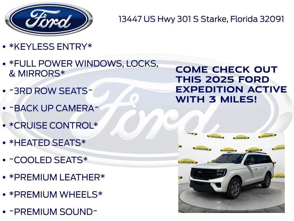 new 2025 Ford Expedition car, priced at $71,285