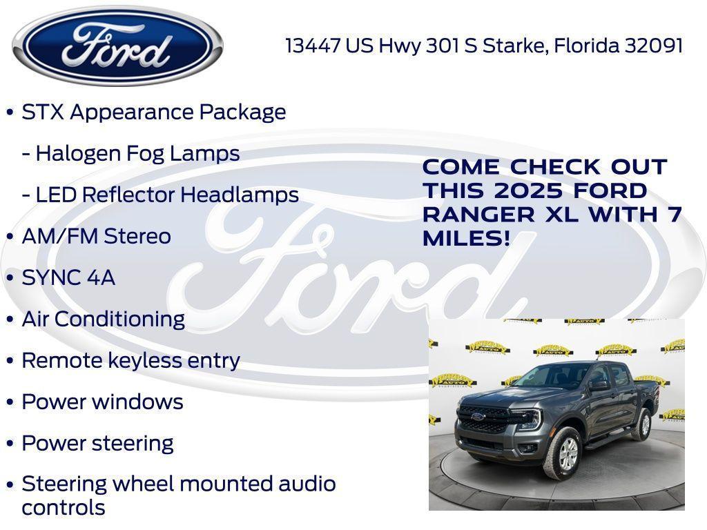 new 2025 Ford Ranger car, priced at $35,286