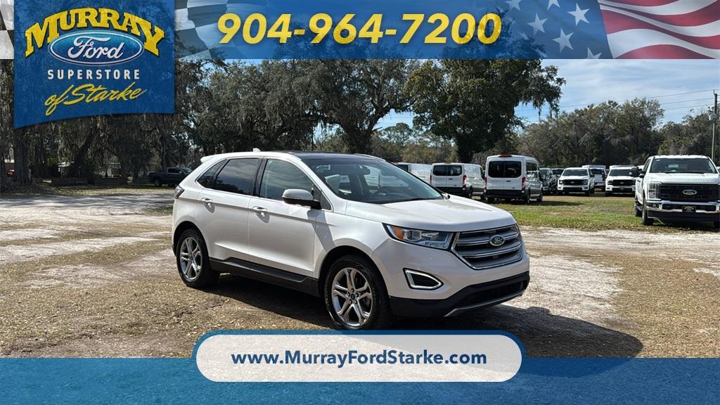 used 2017 Ford Edge car, priced at $16,454