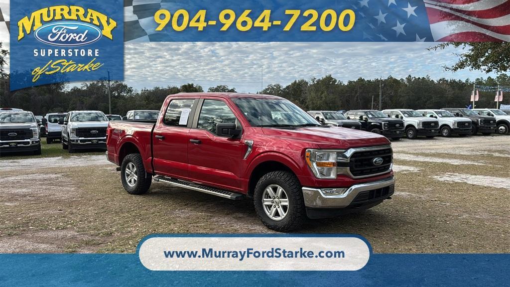 used 2021 Ford F-150 car, priced at $35,200