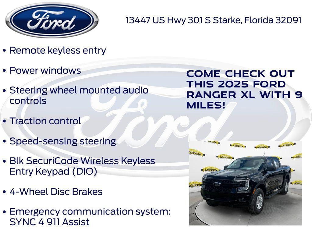 new 2025 Ford Ranger car, priced at $37,142