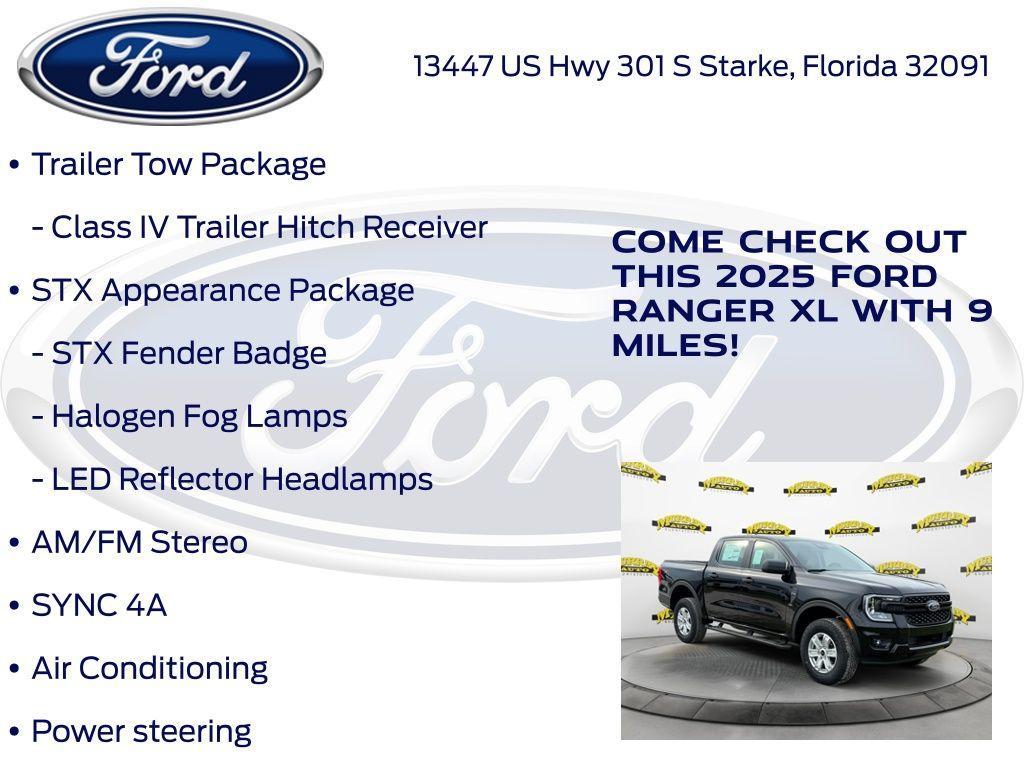 new 2025 Ford Ranger car, priced at $37,142