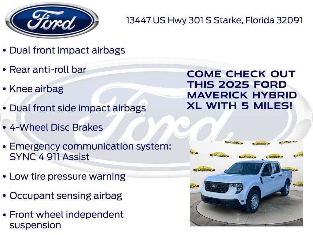 new 2025 Ford Maverick car, priced at $29,929