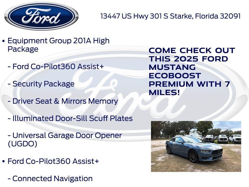 new 2025 Ford Mustang car, priced at $40,042