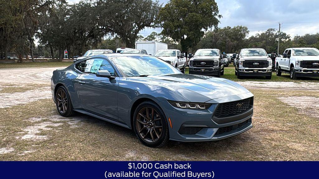 new 2025 Ford Mustang car, priced at $40,042