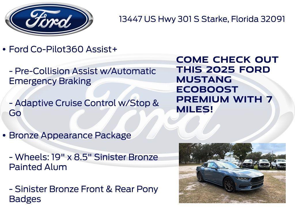 new 2025 Ford Mustang car, priced at $40,042