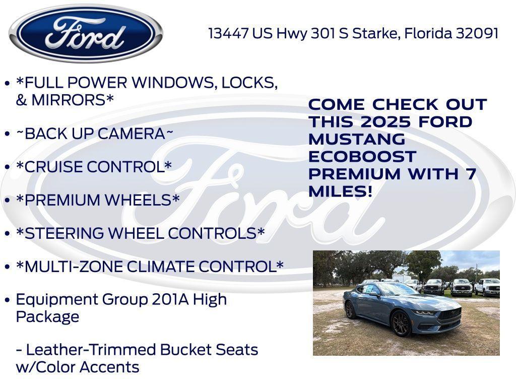 new 2025 Ford Mustang car, priced at $40,042