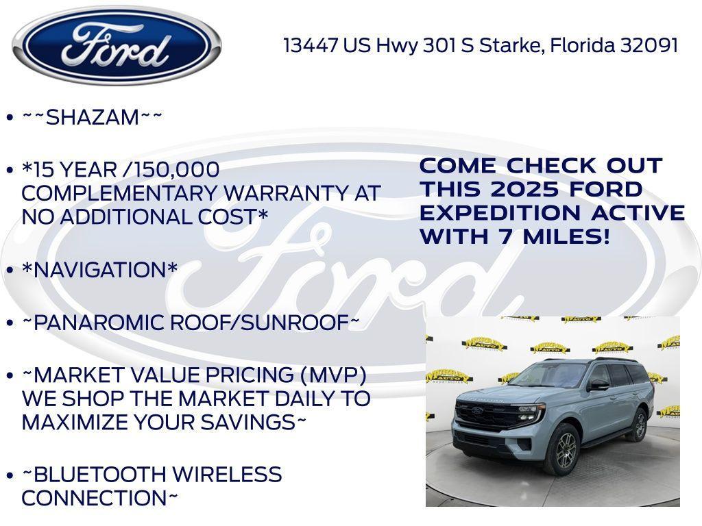 new 2025 Ford Expedition car, priced at $71,285
