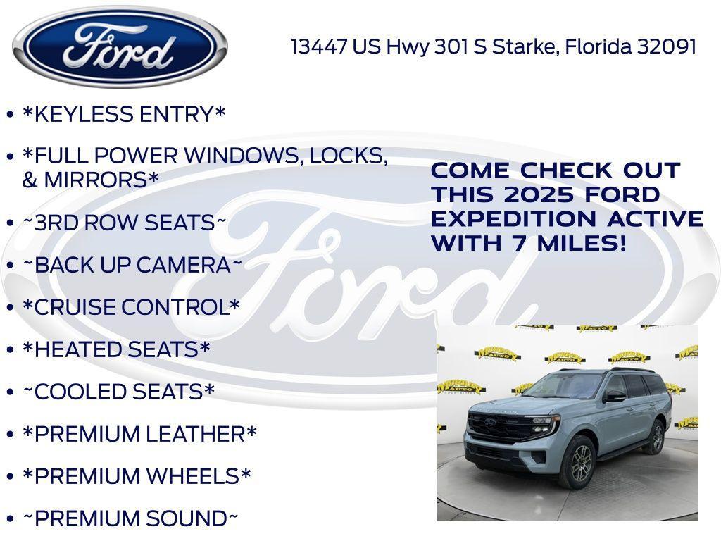 new 2025 Ford Expedition car, priced at $71,285