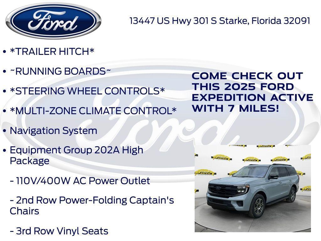 new 2025 Ford Expedition car, priced at $71,285