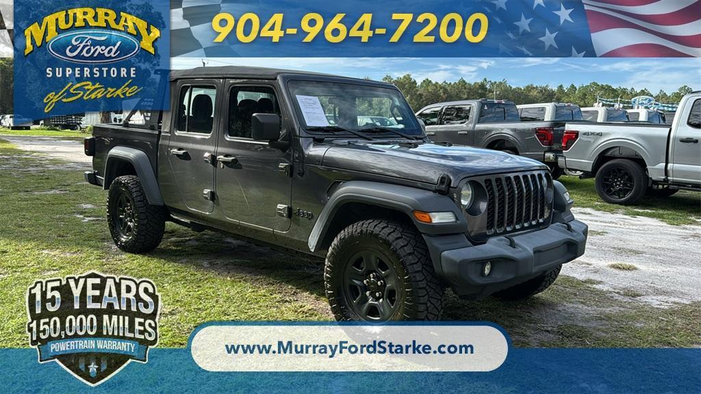 used 2021 Jeep Gladiator car, priced at $27,721