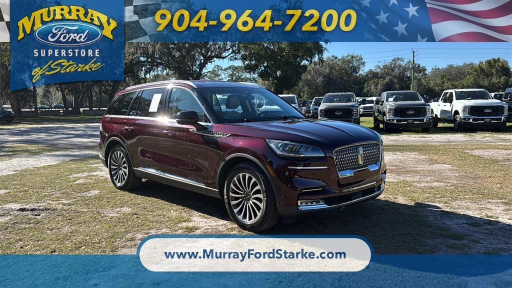 used 2020 Lincoln Aviator car, priced at $33,117