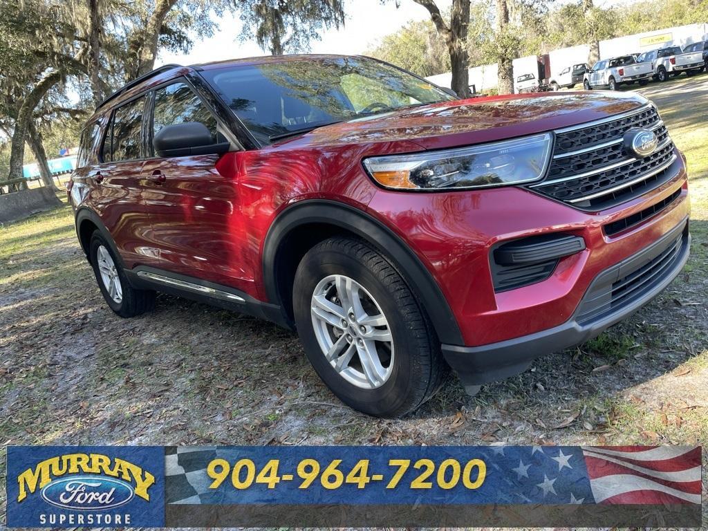 used 2022 Ford Explorer car, priced at $27,490