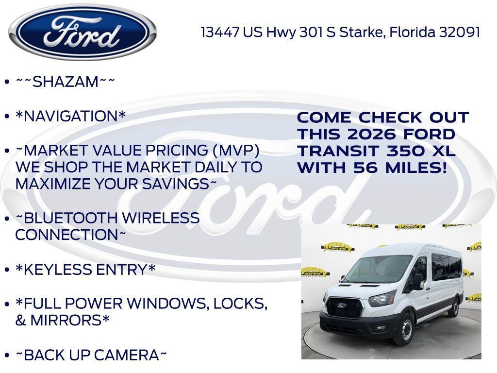 new 2026 Ford Transit-350 car, priced at $62,455