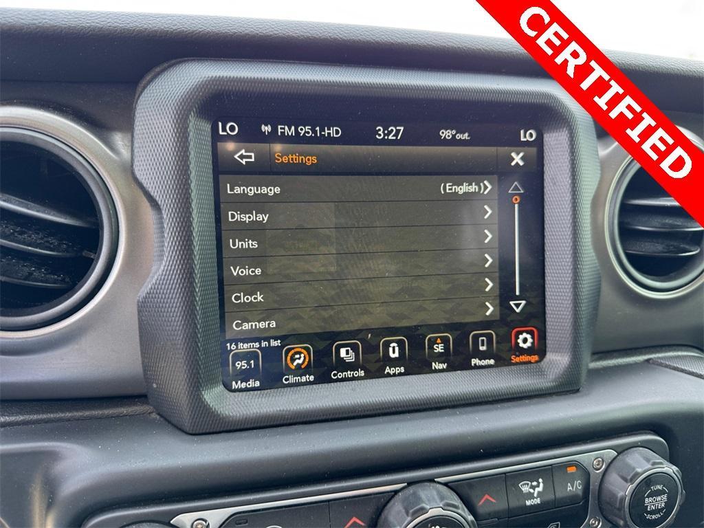 used 2022 Jeep Gladiator car, priced at $28,797