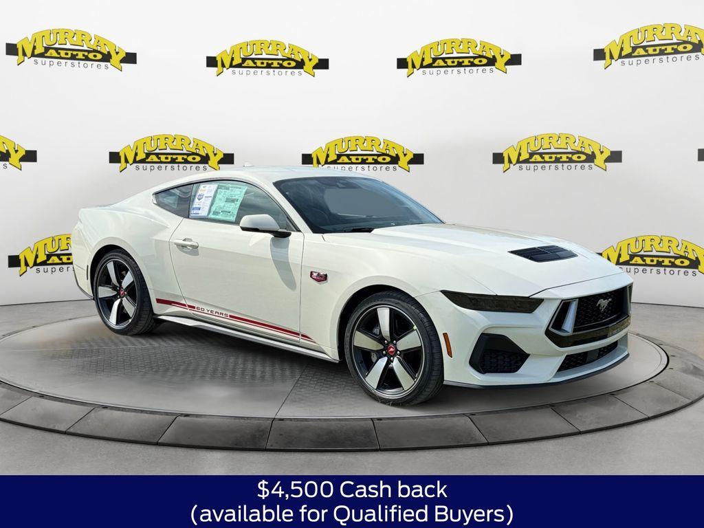 new 2025 Ford Mustang car, priced at $58,722