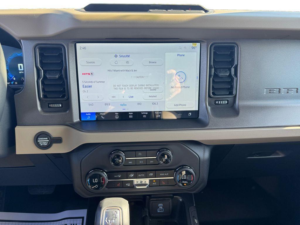 new 2025 Ford Bronco car, priced at $49,047