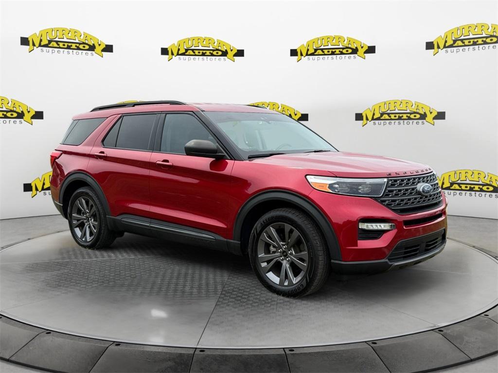 used 2021 Ford Explorer car, priced at $29,947