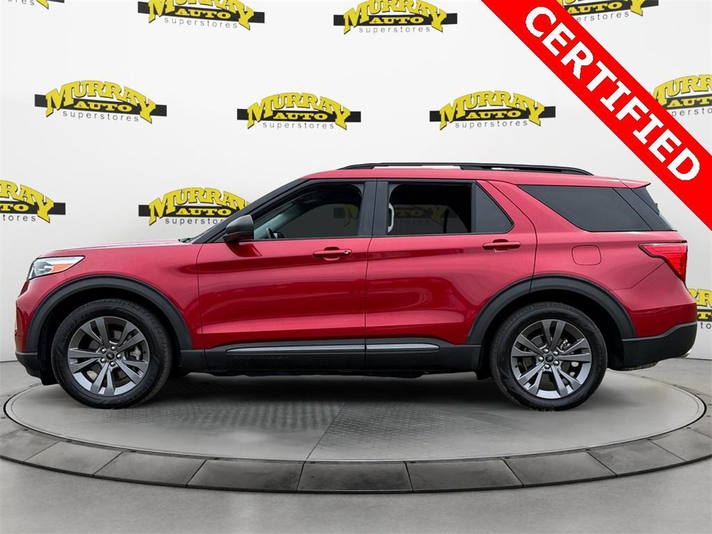 used 2021 Ford Explorer car, priced at $29,615
