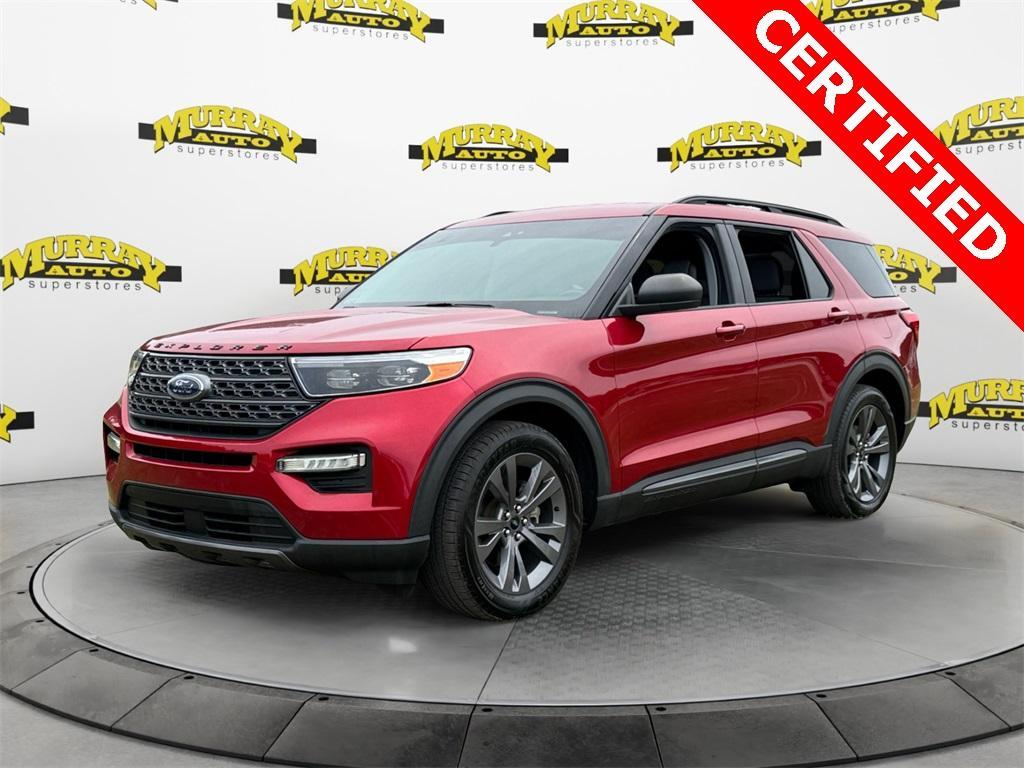 used 2021 Ford Explorer car, priced at $29,615