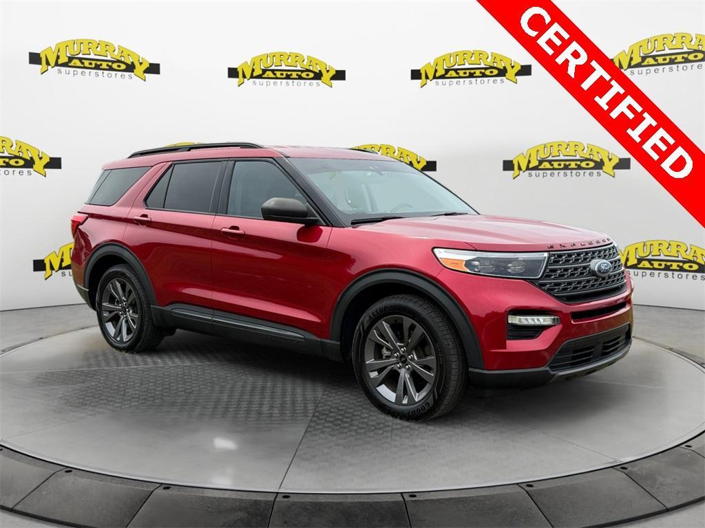 used 2021 Ford Explorer car, priced at $26,927