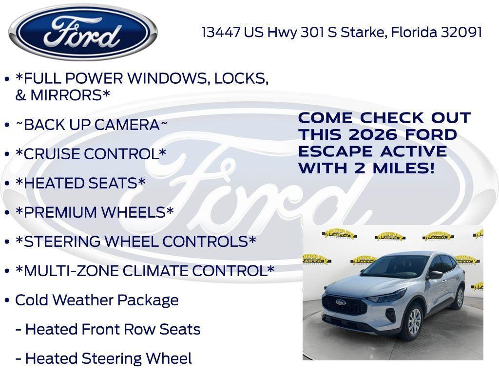 new 2026 Ford Escape car, priced at $34,530