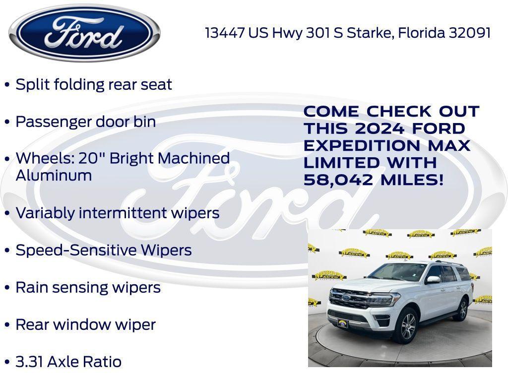 used 2024 Ford Expedition Max car, priced at $47,577
