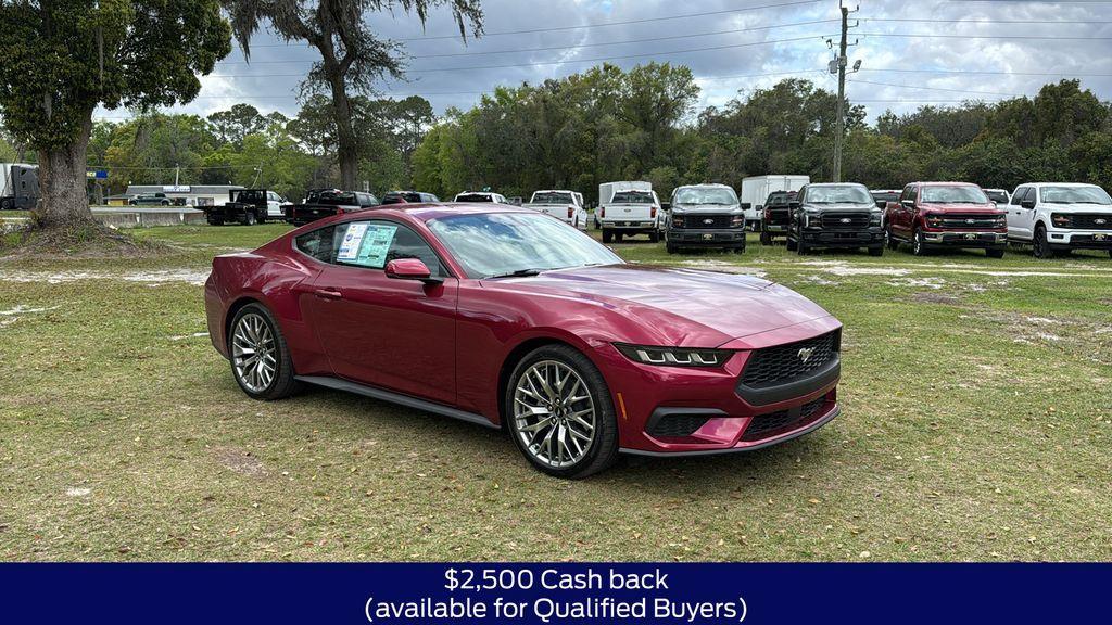 new 2025 Ford Mustang car, priced at $42,499