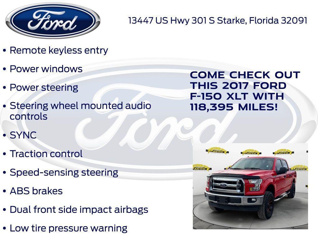 used 2017 Ford F-150 car, priced at $24,700