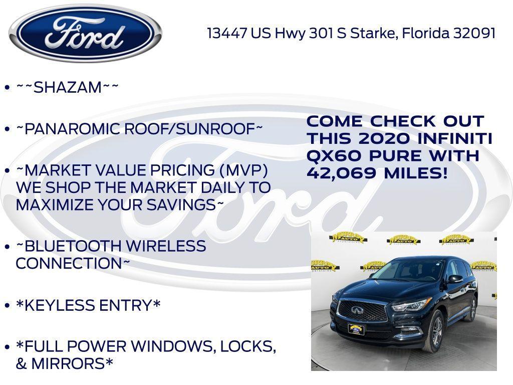 used 2020 INFINITI QX60 car, priced at $22,777