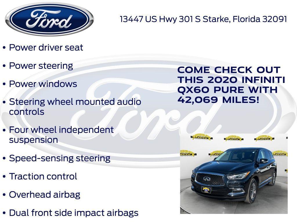 used 2020 INFINITI QX60 car, priced at $22,777