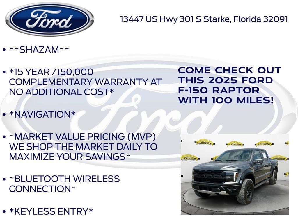 new 2025 Ford F-150 car, priced at $82,050
