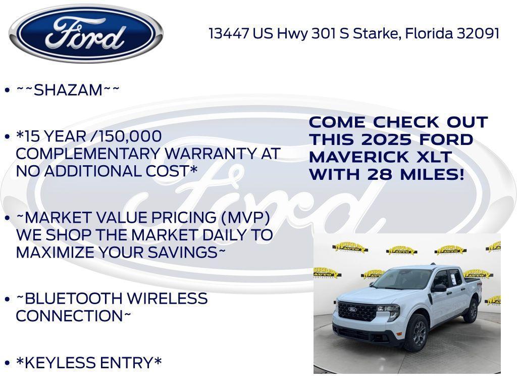 new 2025 Ford Maverick car, priced at $34,874