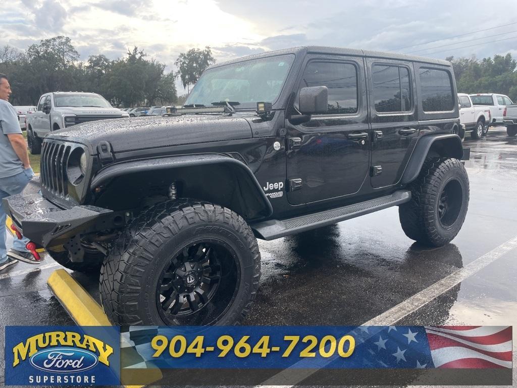 used 2020 Jeep Wrangler Unlimited car, priced at $27,129