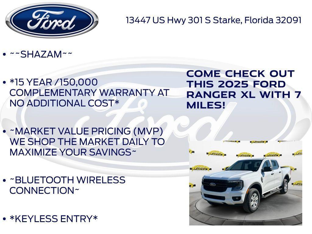 new 2025 Ford Ranger car, priced at $35,498