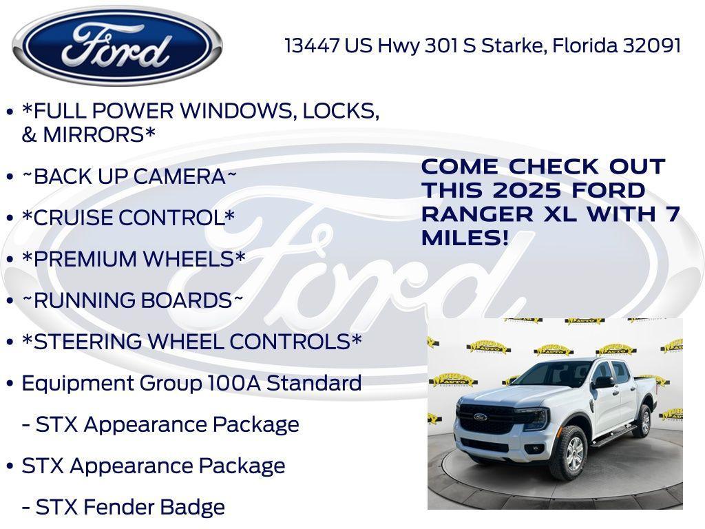 new 2025 Ford Ranger car, priced at $35,498