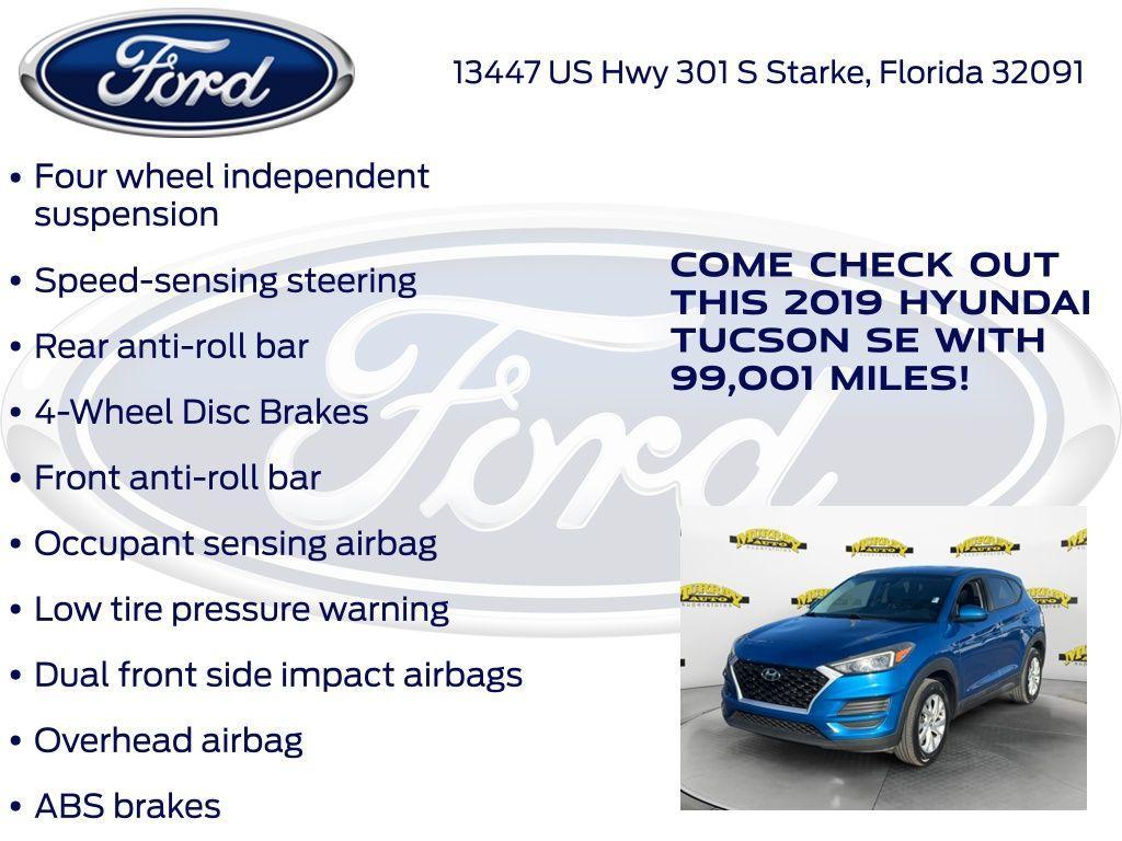 used 2019 Hyundai Tucson car, priced at $12,719