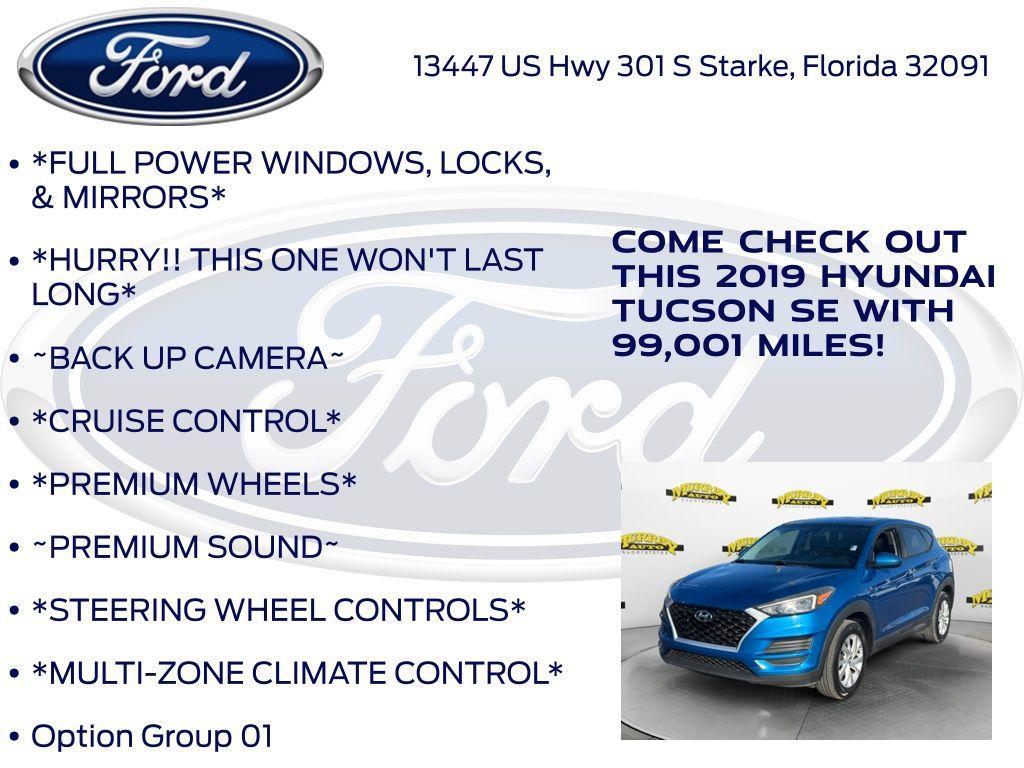 used 2019 Hyundai Tucson car, priced at $12,719