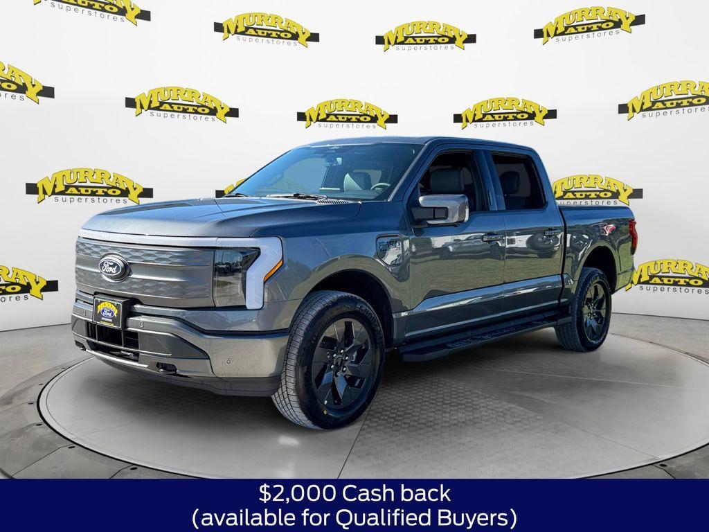 new 2025 Ford F-150 Lightning car, priced at $78,373
